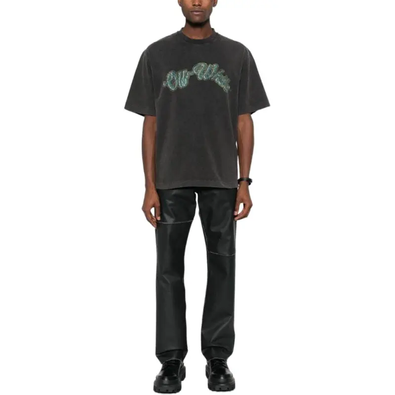 OFF WHITE Bacchus Skate Short Sleeve T Shirt-2