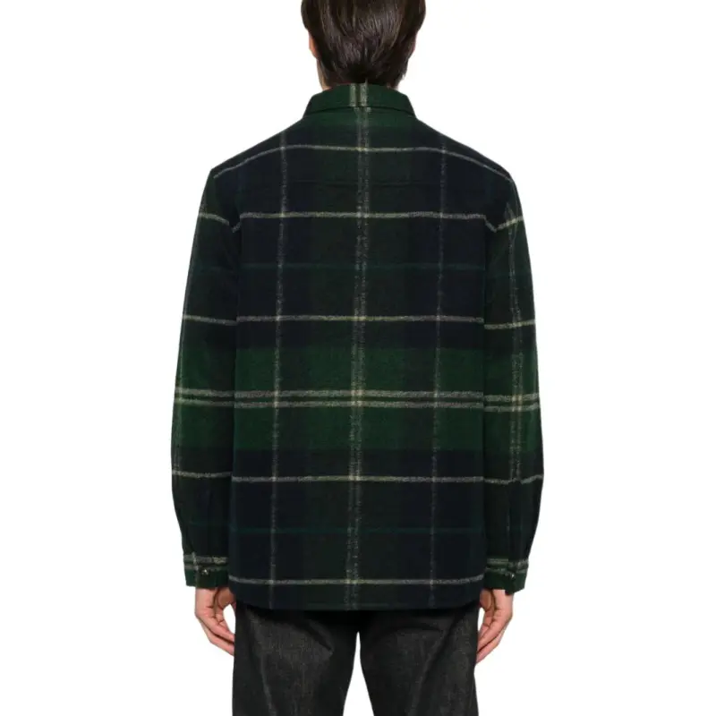 BARBOUR Checked Long Sleeved Overshirt-4