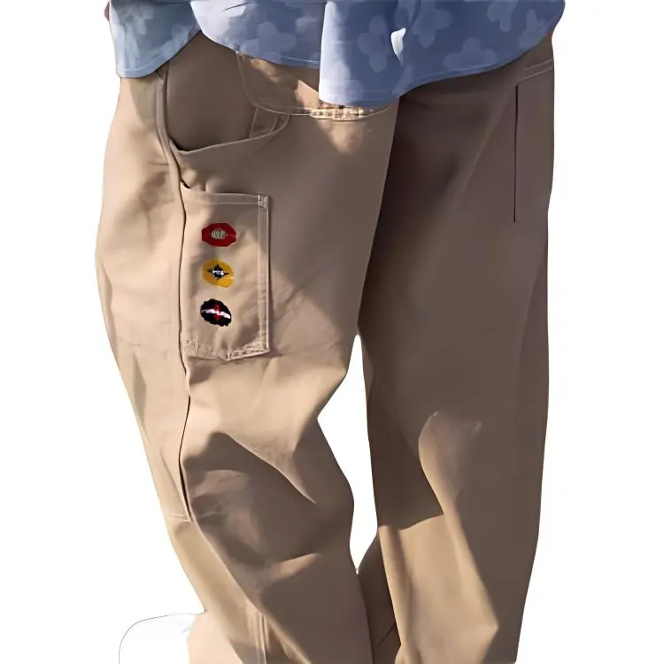 Doe X GAP Cargo Pants Unisex Khaki-5