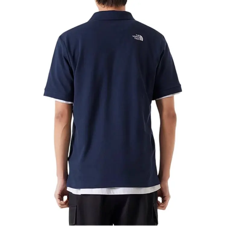 THE NORTH FACE All Day Classic S/S Polo Polo Shirt Men's Marine Blue-2
