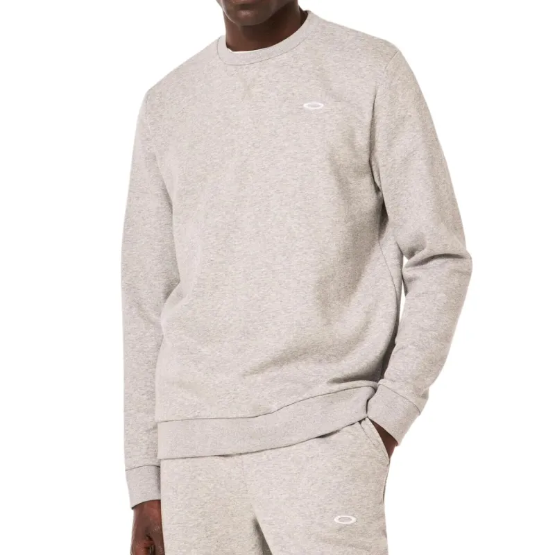 Oakley Relax Crew Sweatshirt Men's Granite Gray-2