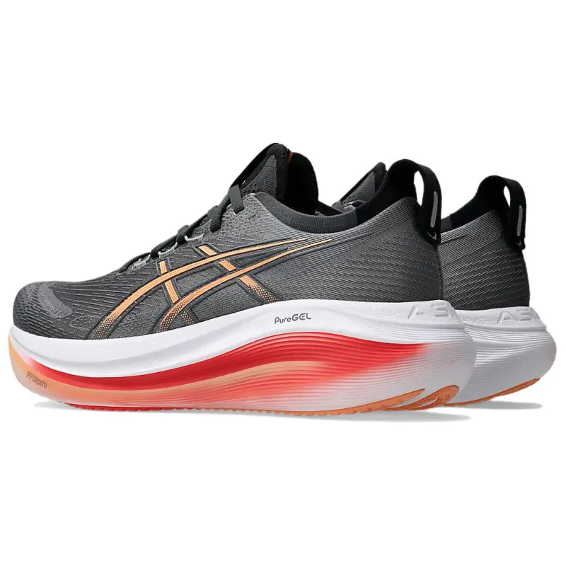 Asics Support Wear-Resistant Low-Top Casual Shoes Men's Black Width-4