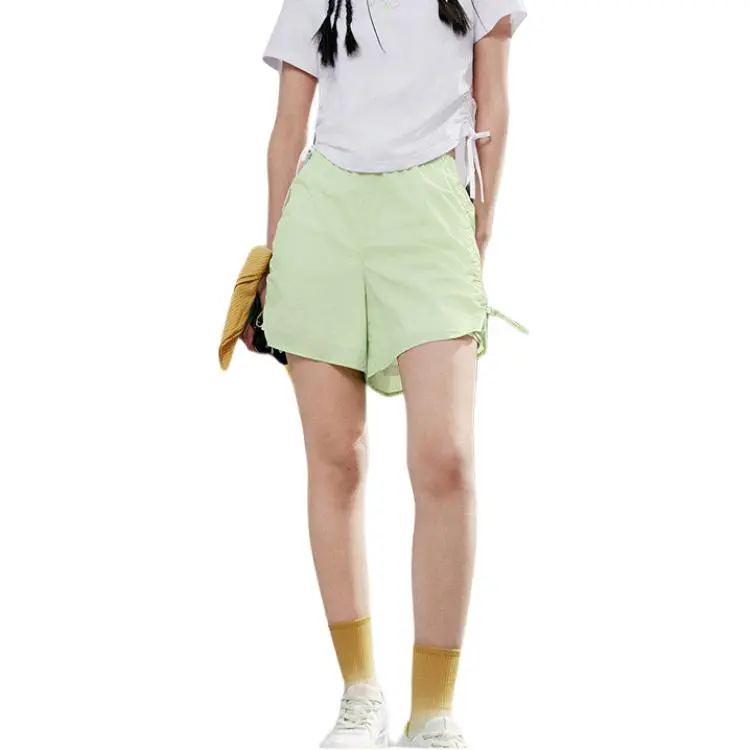 QIAODAN Casual Shorts Women's Nouveau Leaf Green-2