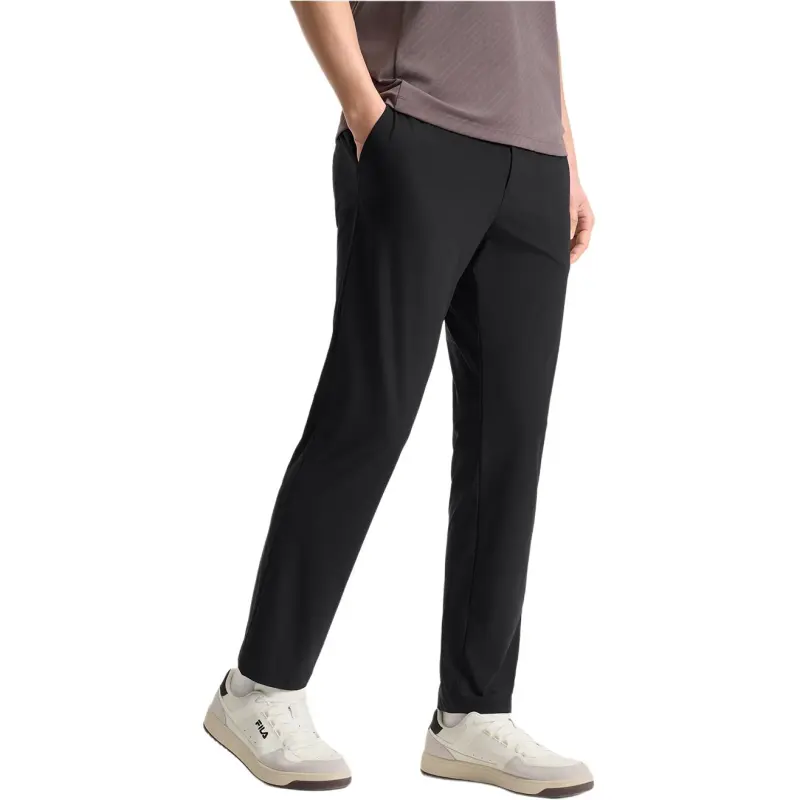 FILA Knitted Sweatpants Men's Jet Black-2