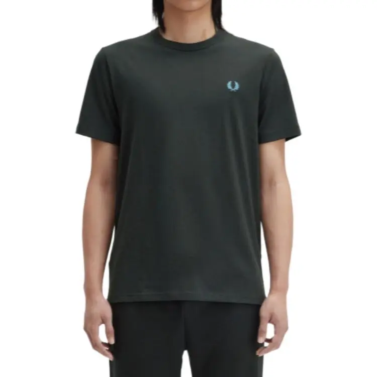FRED PERRY T Shirts Men Black-2