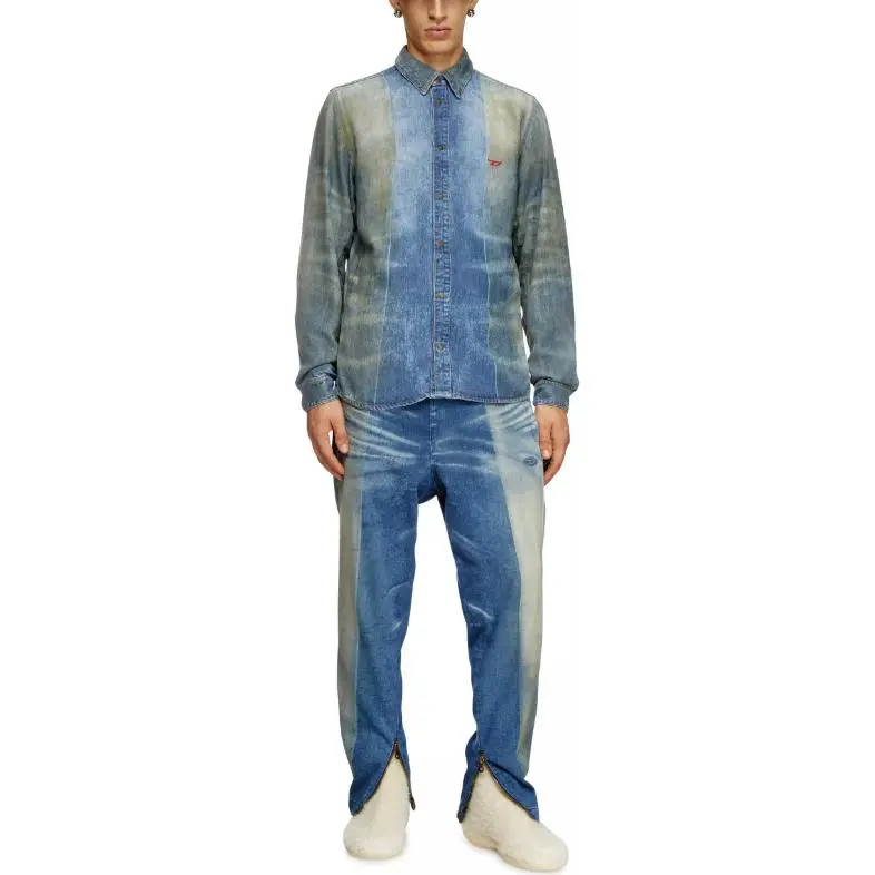 DIESEL D Fitty Fsf Denim Shirt-4
