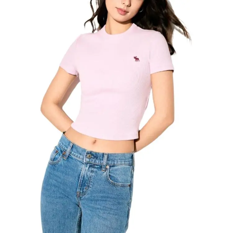 Abercrombie＆Fitch T Shirt Women's Purple-2