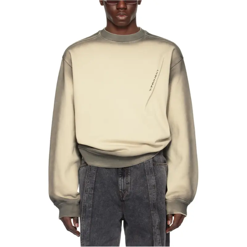 Y/Project Pinched Logo Sweatshirt-4