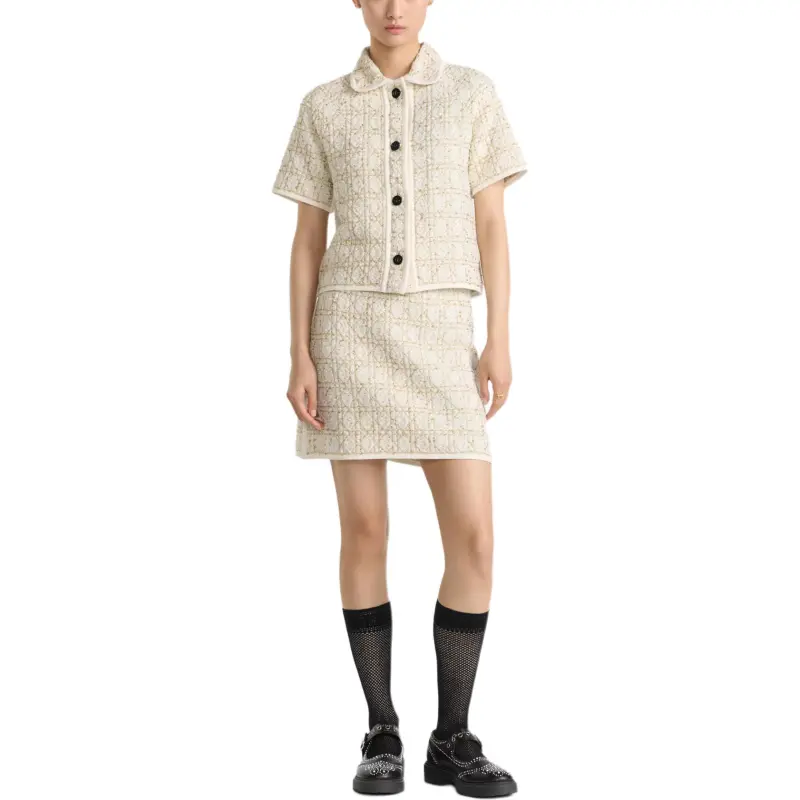 DIOR SS25 Casual Short Skirts Women's White-2