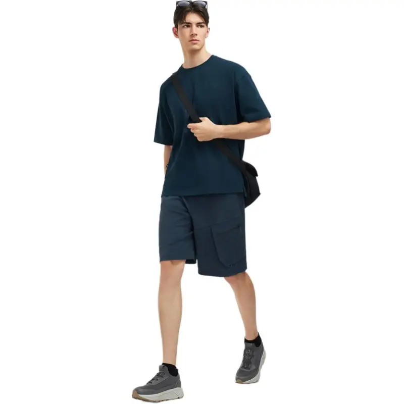 DESCENTE BLEU SS25 T Shirt Men's-2