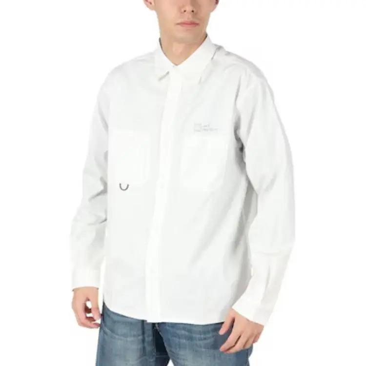 Jack Wolfskin Shirt Men's White-1