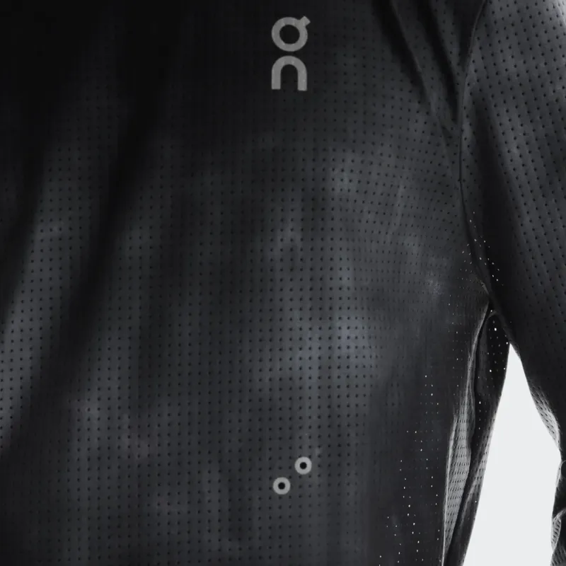 On Pace Mesh T Shirt Men's Black-3