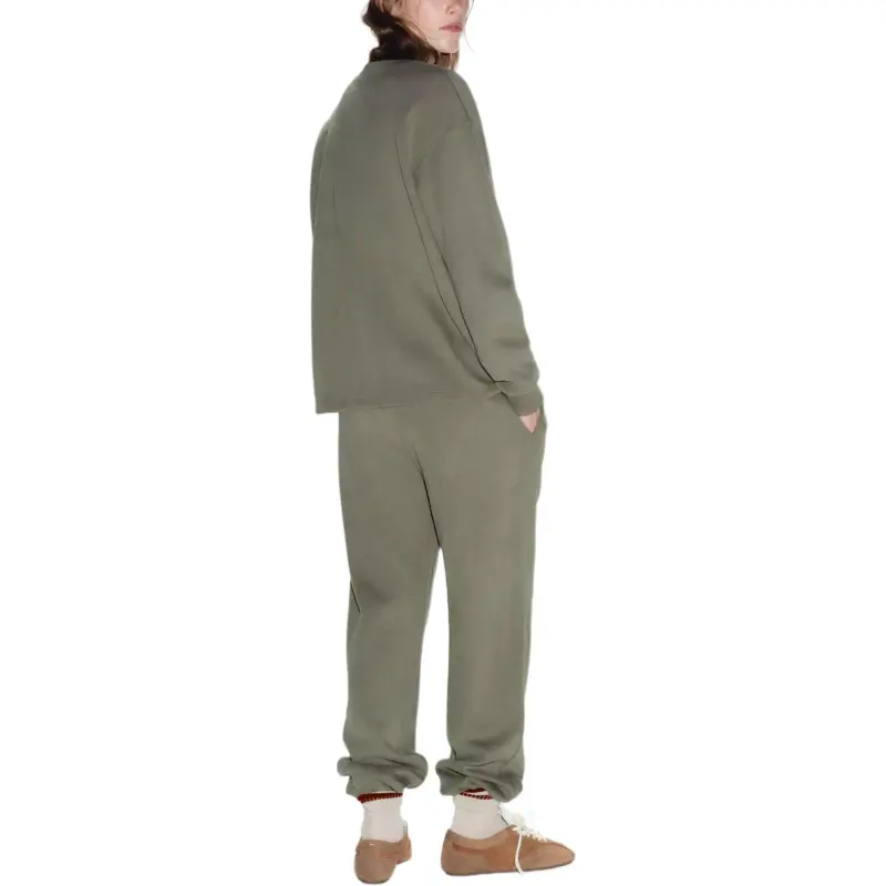 ZARA Casual Pants Women's Light Khaki-5