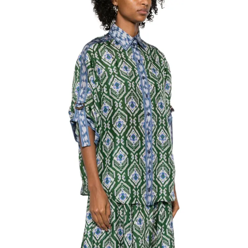 Zimmermann Wylie Short Sleeved Shirt-3