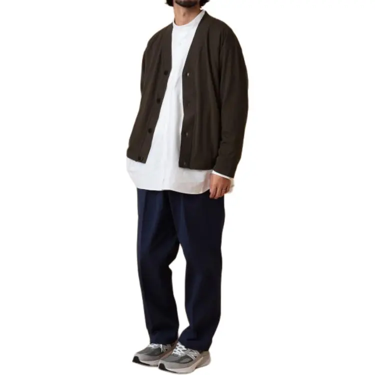 Beams Sweaters Men Dark Gray-2