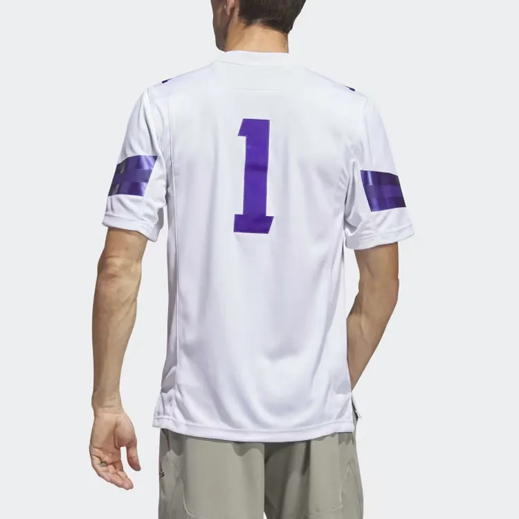 Adidas Free Shipping With AdiClub Washington Football Off-Field Away Jersey-3