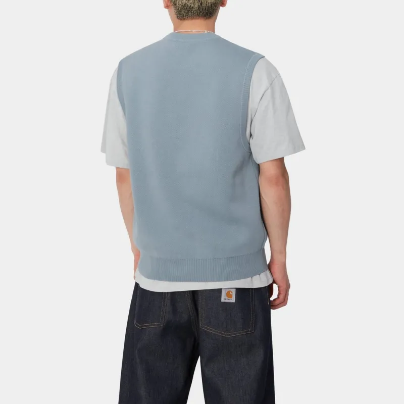 Carhartt WIP FW24 Tank Tops Men Light Blue-3
