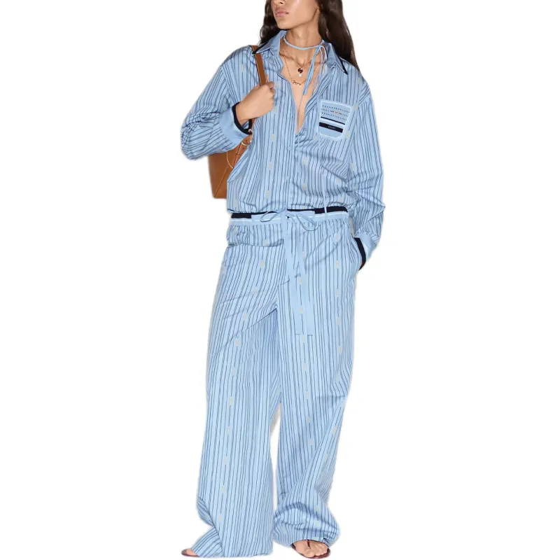 GUCCI Casual Pants Women's Light Blue-1