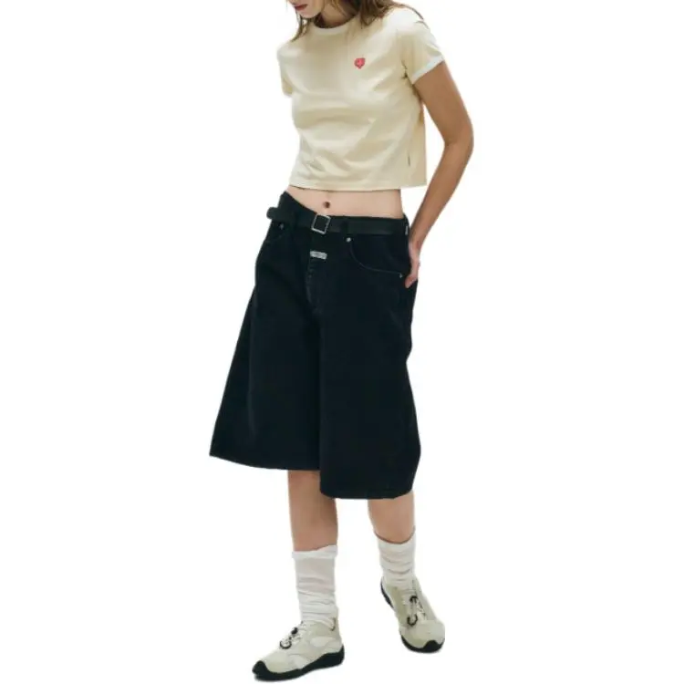 MARITHE FRANCOIS GIRBAUD Denim Shorts Unisex-6