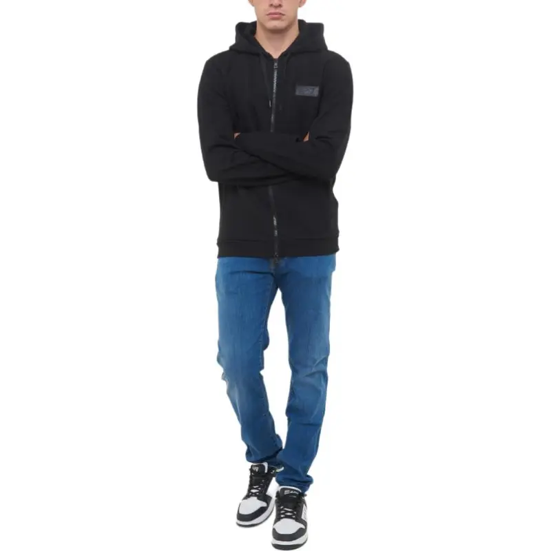 EMPORIO ARMANI Logo appliqué Hoodie-3