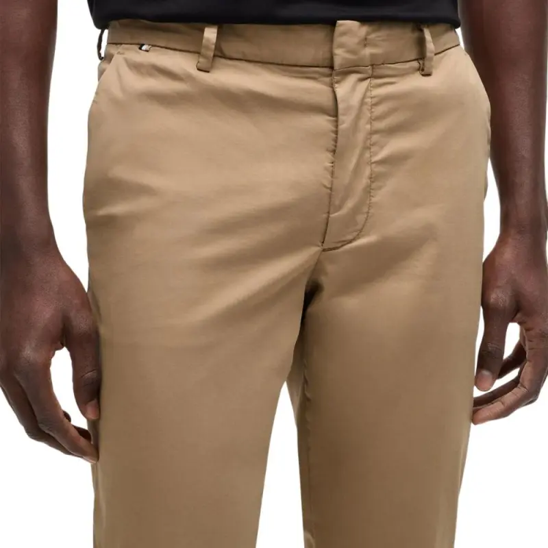 HUGO BOSS SS24 Casual Pants Men's Natural Beige-4