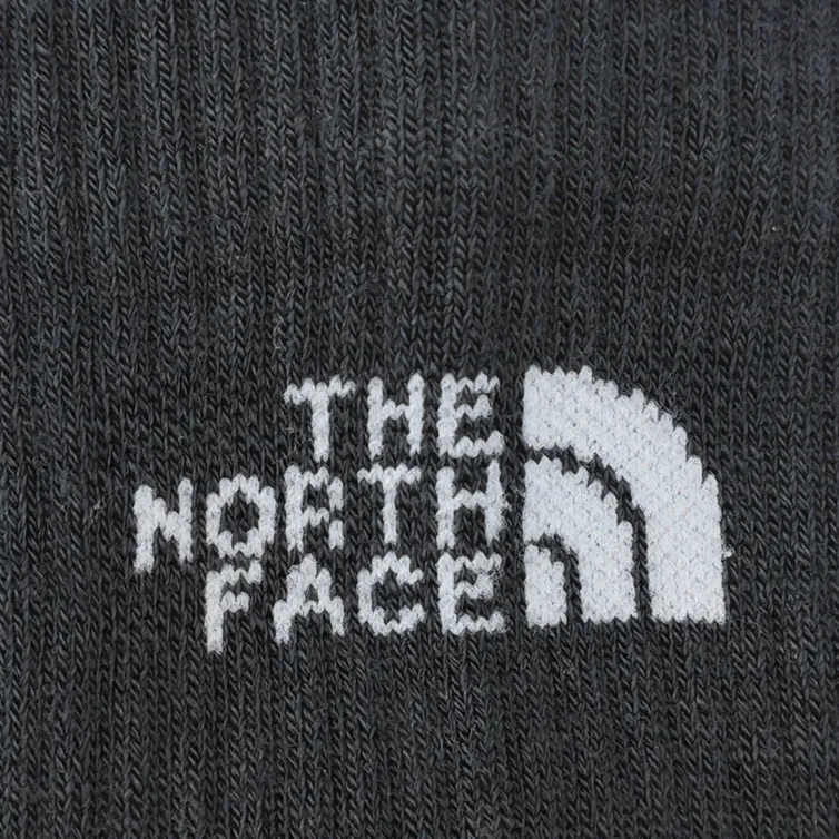 THE NORTH FACE Mid Calf Socks Unisex 1 Pack Gray-2