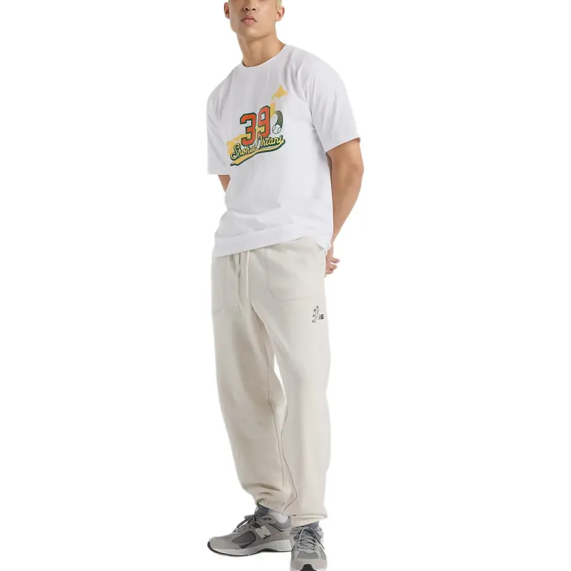 New Balance Shohei Ohtani SS25 Casual Pants Men's Oat Heather-4