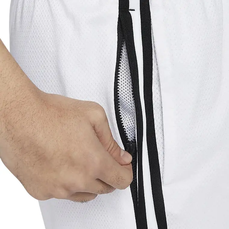 Nike DNA Basketball Shorts Men's White/Black/Black-3