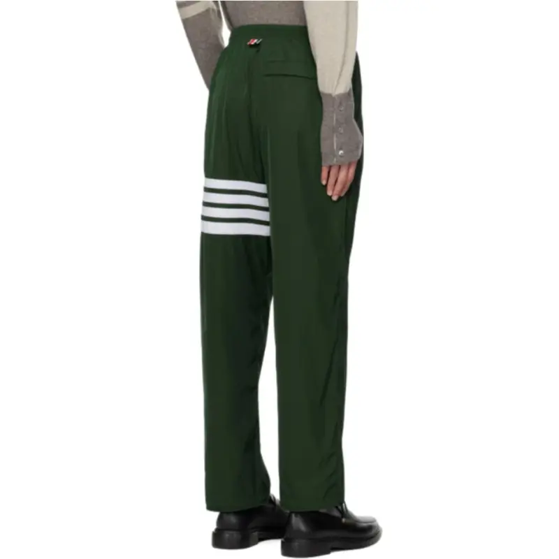 THOM BROWNE THOM BROWNE FW23 Early Autumn Collection Casual Pants Men Green-4