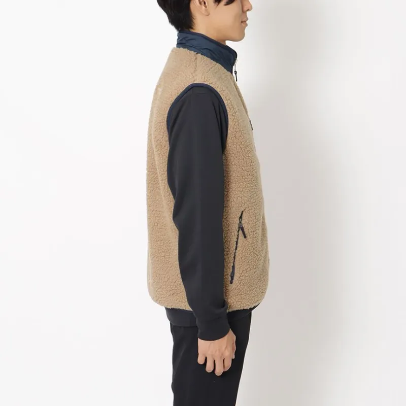 THE NORTH FACE Reversible Extreme Pile Vest Men's Dark Khaki-3