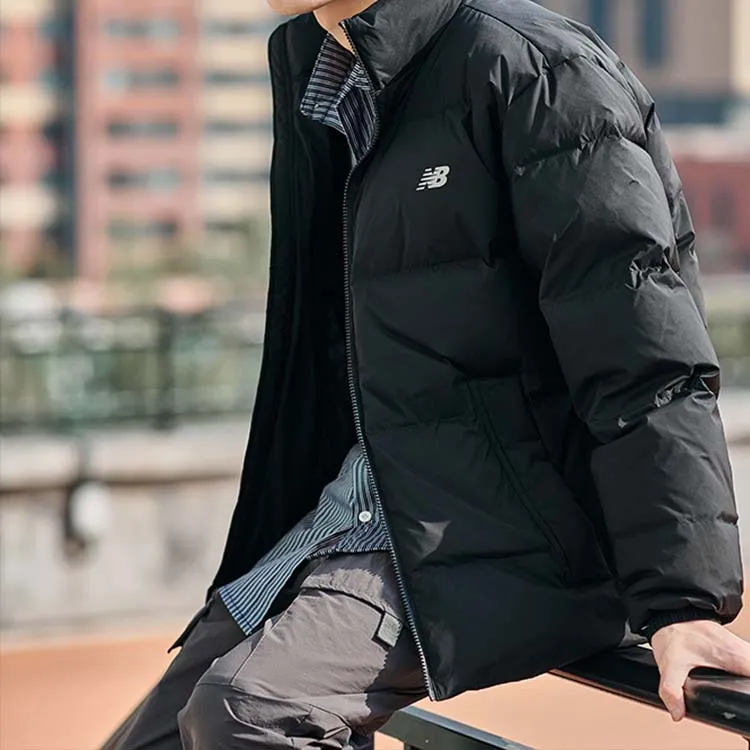 New Balance Down Jacket Unisex Black-10