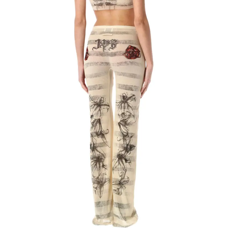 Jean Paul Gaultier The 'Tattoo Marinière' Trousers-3