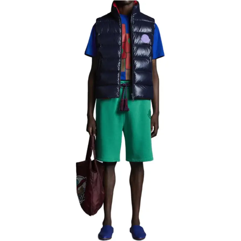 MONCLER GENIUS Vests Men Blue-1