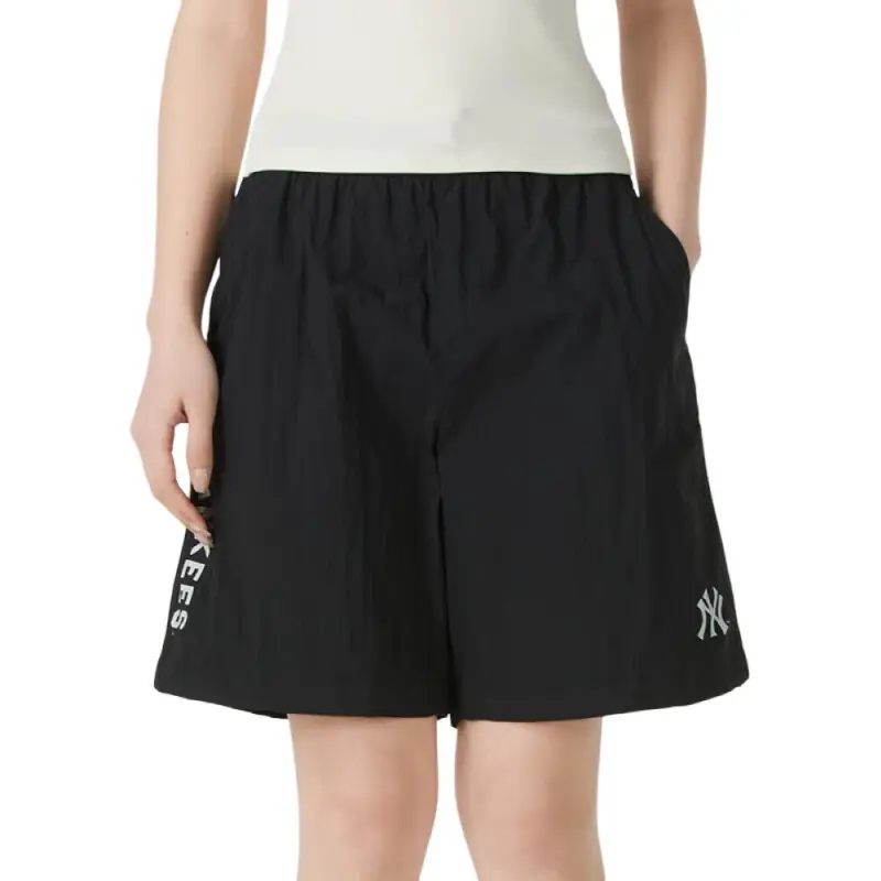 MLB New York Yankees Casual Shorts Men's Black-2