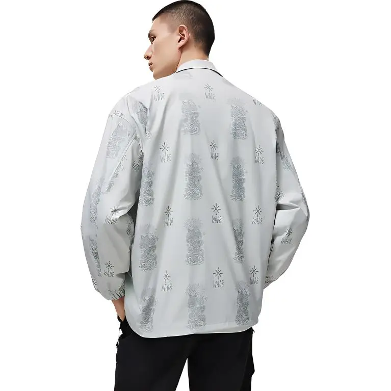LiNing Jacket Unisex River Stone Gray-3