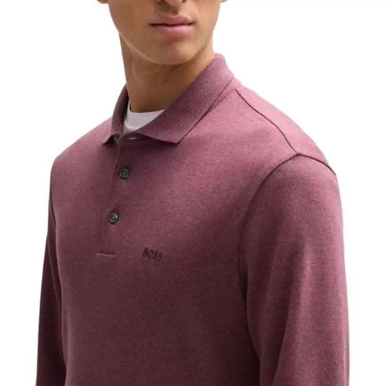 HUGO BOSS Polo Shirt Men's Light Purple-4