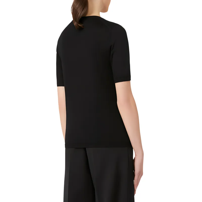MaxMara T Shirts Women's Black-3