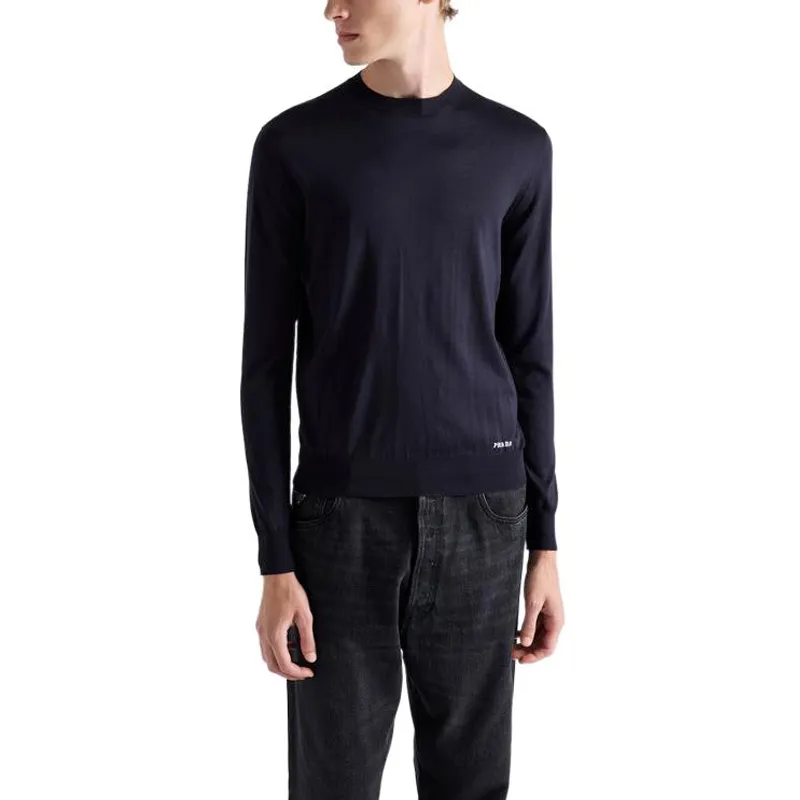 PRADA Sweater Men's Marine Blue-2