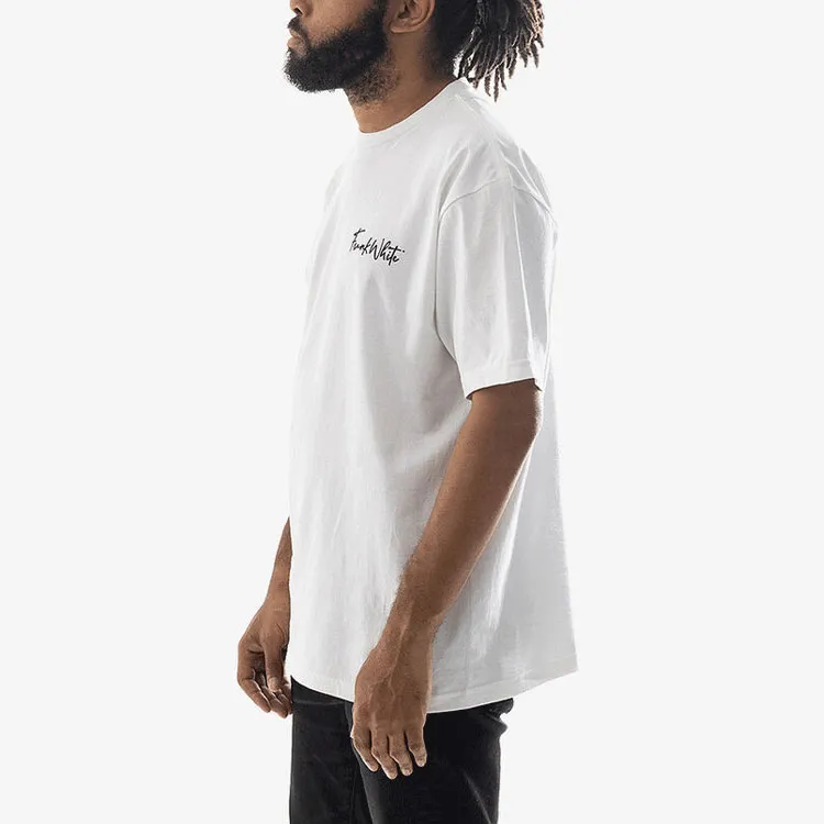 Mitchell & Ness x Frank White T Shirt Unisex White-3