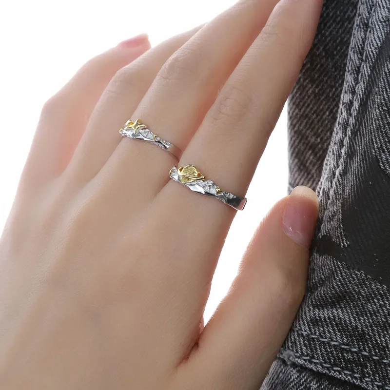 Masw 925 Sterling Silver Rings Unisex-3