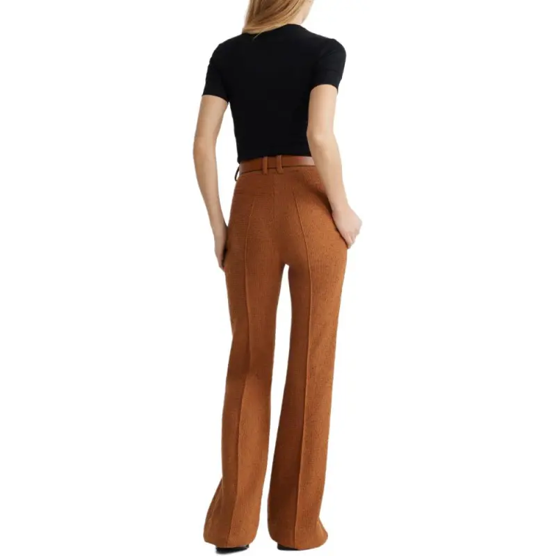 Patou Tweed Flared Trousers-2