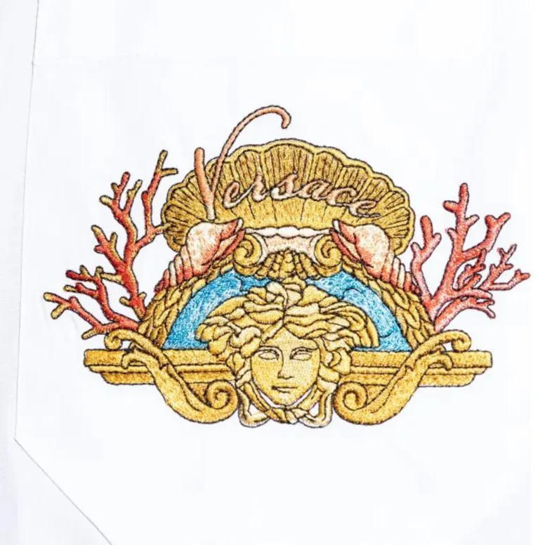 VERSACE Logo print Shirt-4