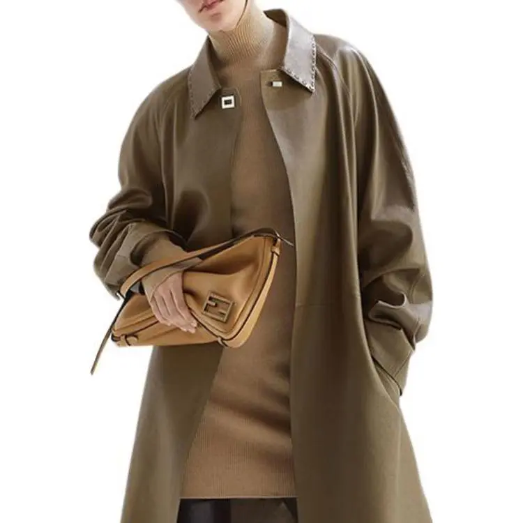 FENDI Long Sleeved Hooded Ribbed Dress-4