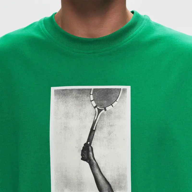 LACOSTE Tennis print T shirt-2