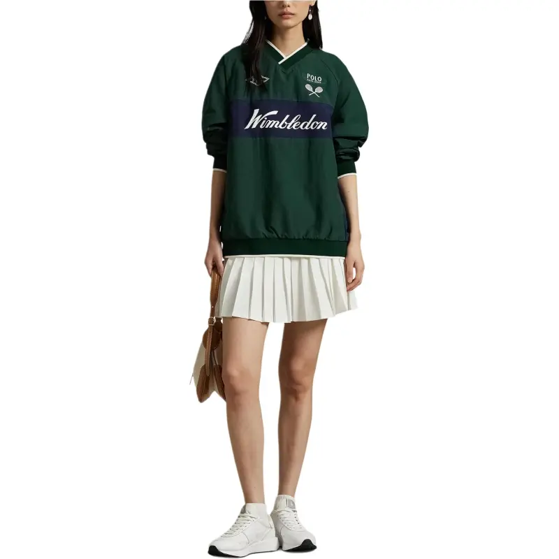 Polo Ralph Lauren X Wimbledon Logo appliqué Sweatshirt-3