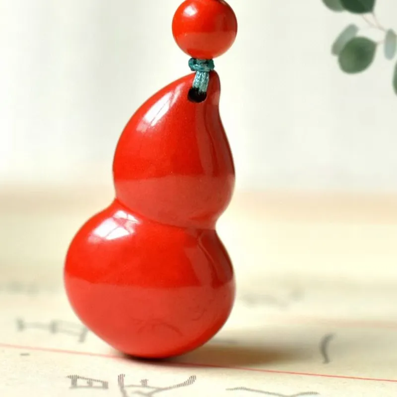 JUNWEN Cinnabar Necklaces Unisex-3