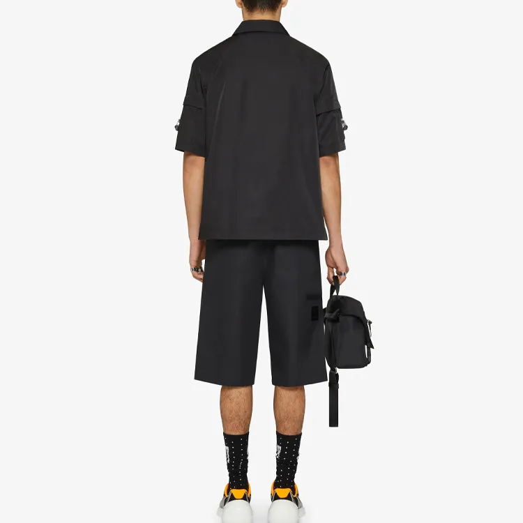 Givenchy Boxy Fit Zipped Shirt-4