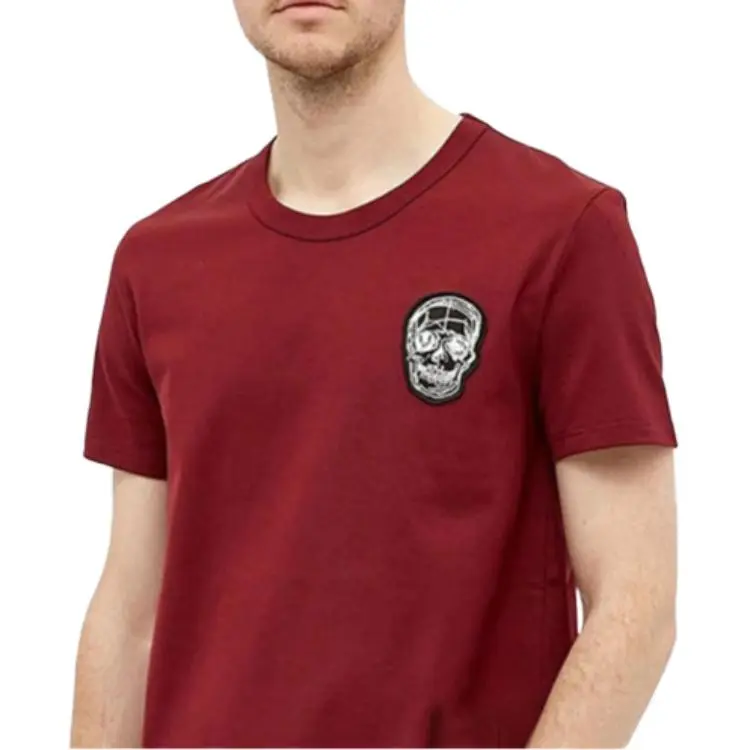 Alexander McQueen T Shirts Men Red-4