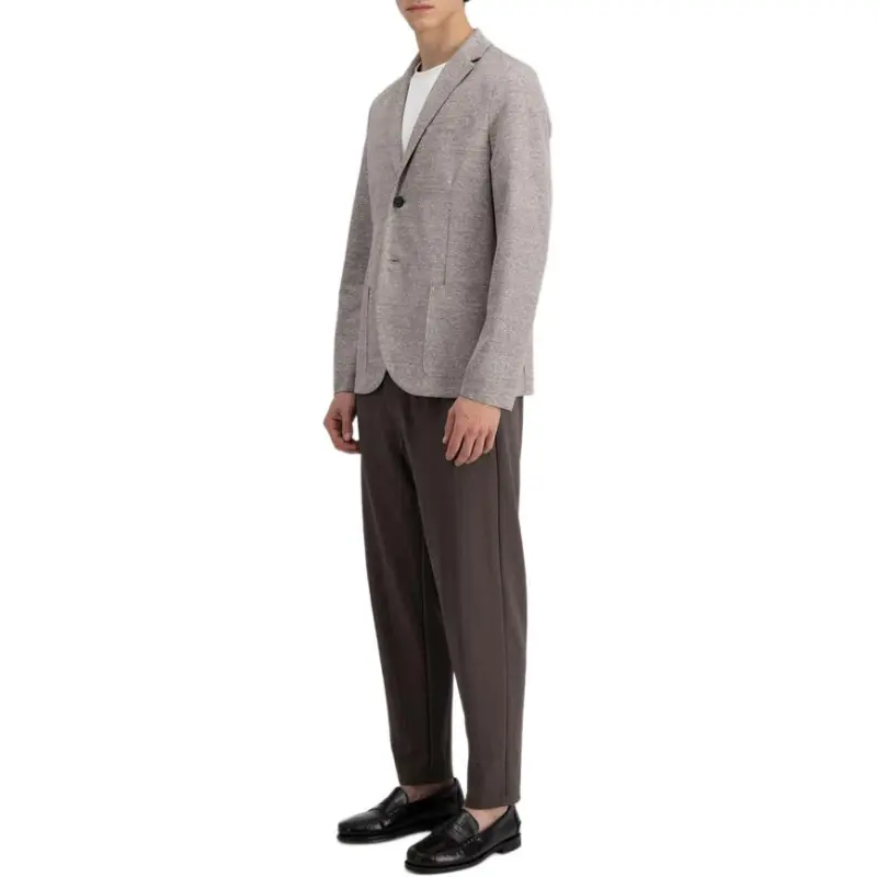 HARRIS WHARF LONDON Single breasted Knitted Blazer-3