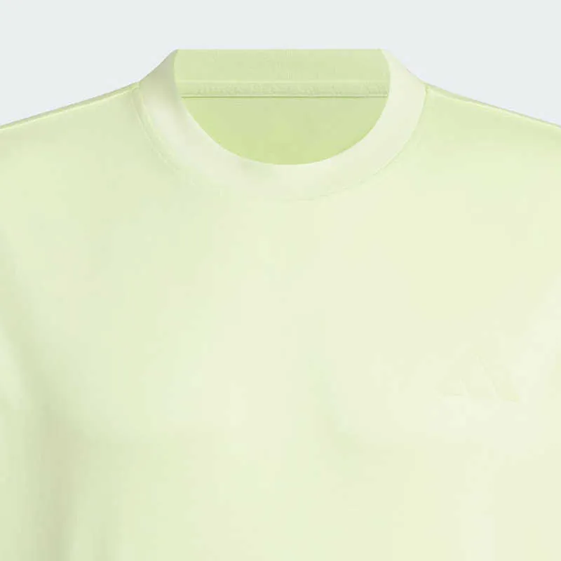 Adidas T Shirt Men's Light Yellow-3